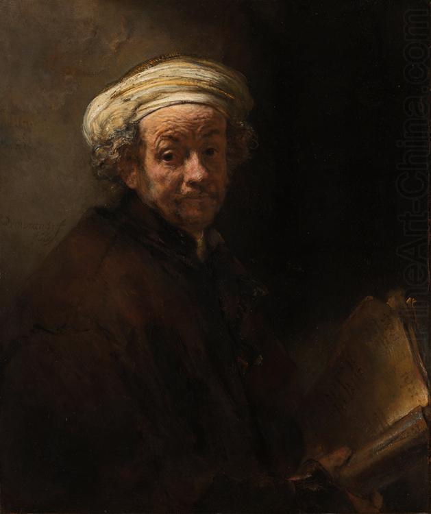 Self-portrait as the Apostle Paul  (mk33), REMBRANDT Harmenszoon van Rijn